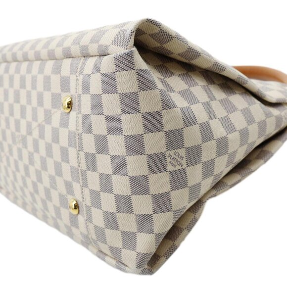 Louis Vuitton  Artsy MM Damier Azur Hobo Bag White - Picture 6 of 13